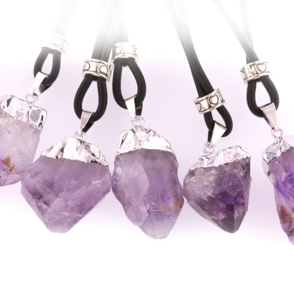 Amethyst Point Reiki Unisex Necklace H…